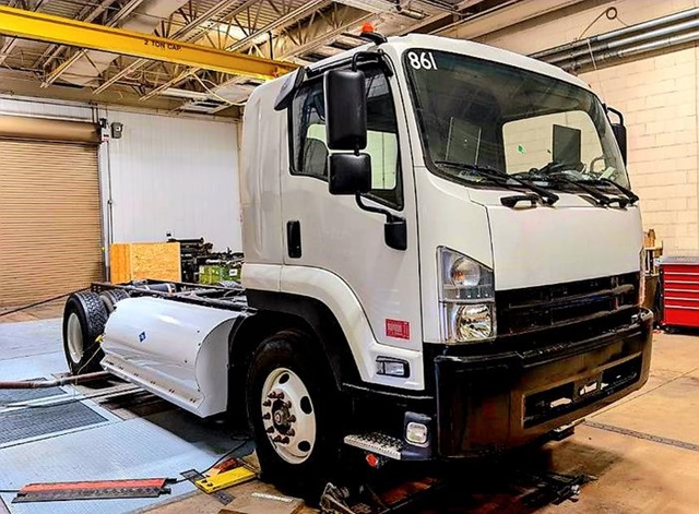 SwRI Develops Low-emission Natural-gas-fueled Hybrid Truck