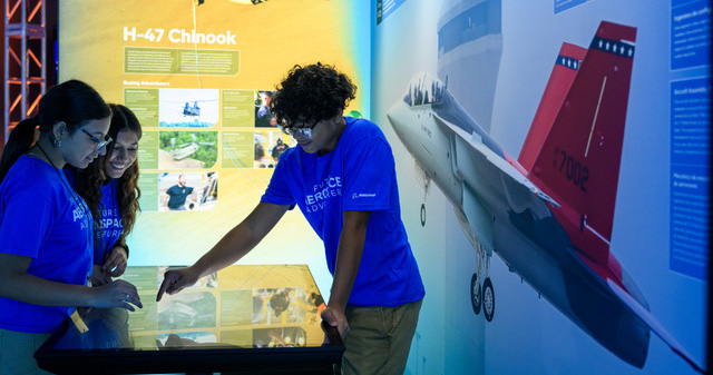 Boeing launches interactive STEM exhibit for Texas students