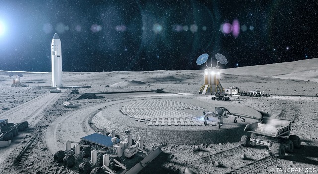 NASA selects Port-based firm to help build lunar landing pad with moon dust 