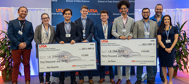 UTSA Team Takes First Place in First Draper Data Science Competition