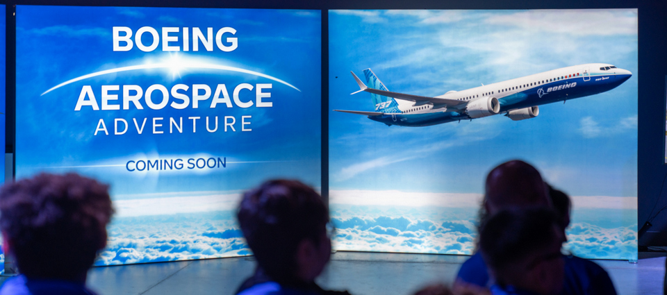 New STEM Boeing Exhibit coming soon