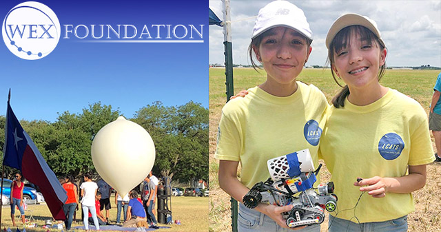 WEX FOUNDATION: weather balloons, rocket launches, NASA